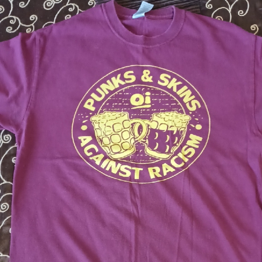 Punks & Skins United T-Shirt - Purple